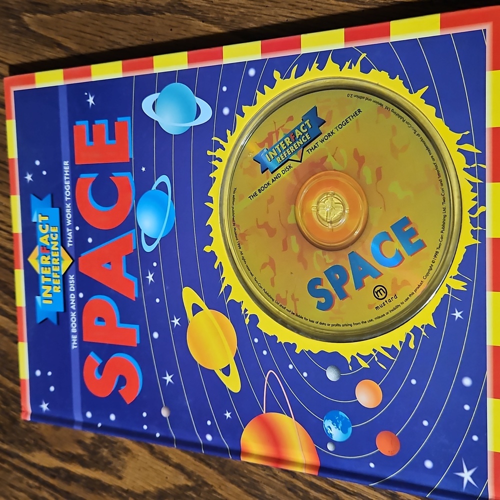 HARDBACK BOOK "SPACE (InterFact Reference)" by Jason Page - Ages 8+ - 48 Pages